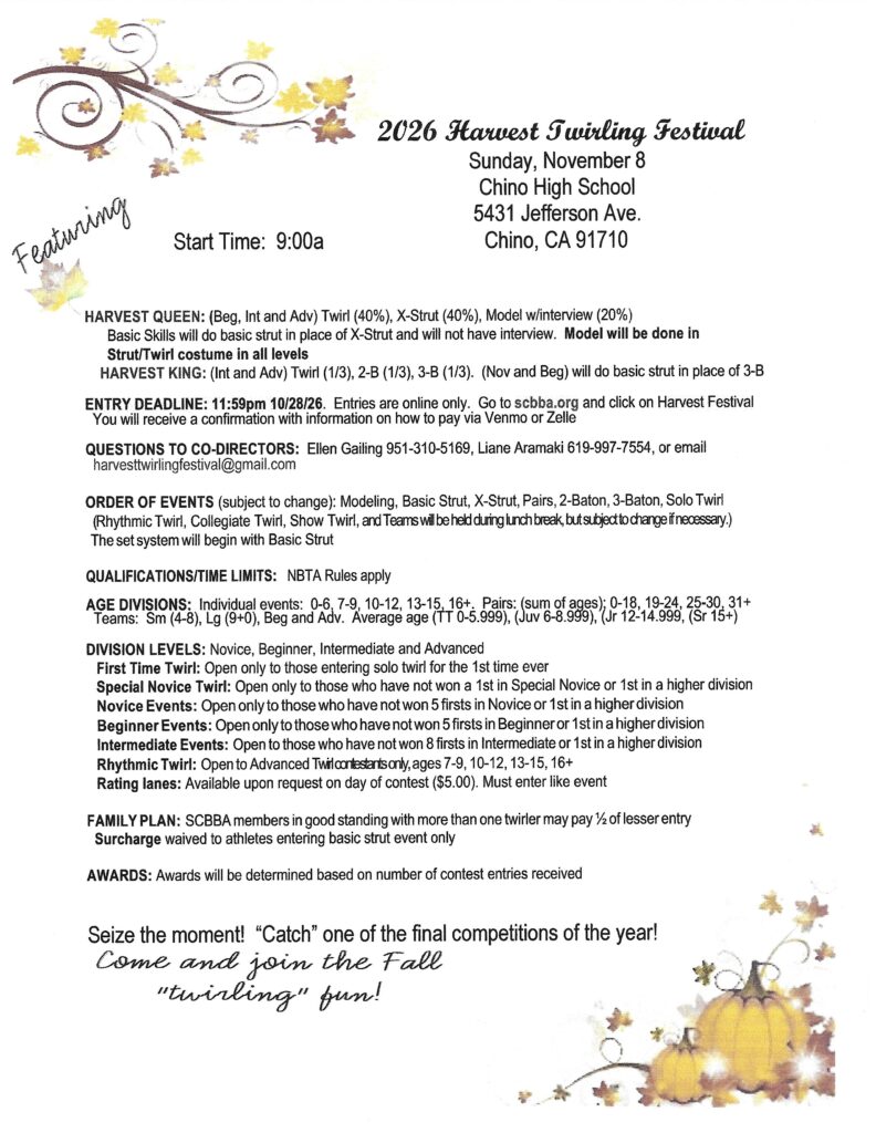Harvest Festival Info Page